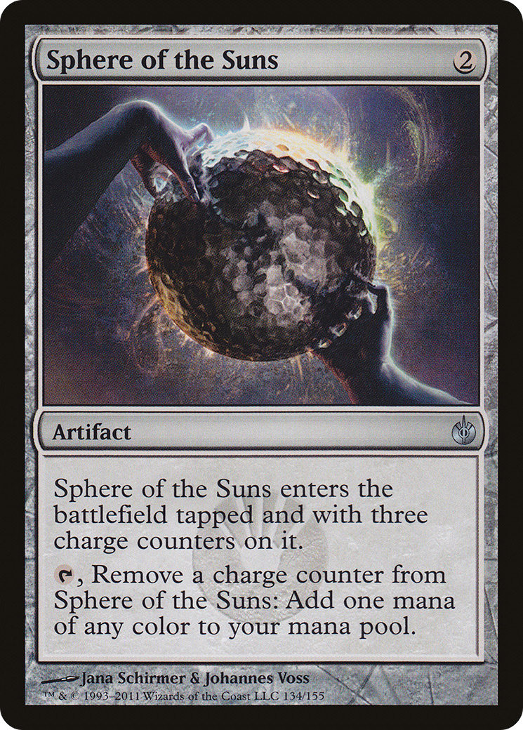 Sphere of the Suns (MBS-134) - Mirrodin Besieged Foil