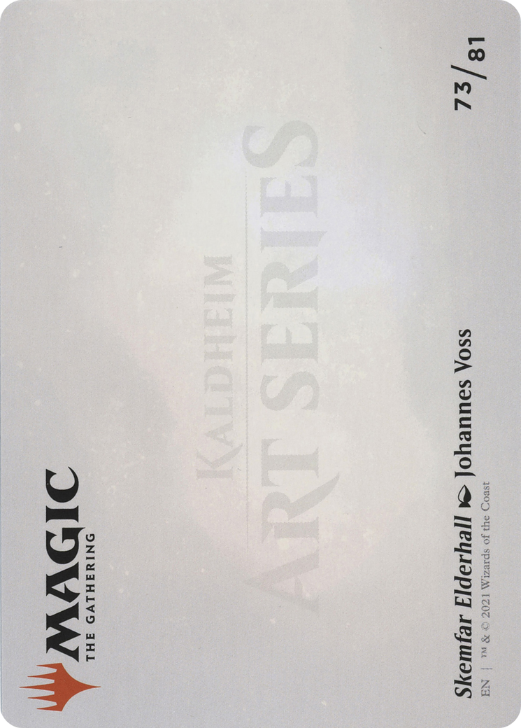 Skemfar Elderhall // Skemfar Elderhall (ASKHM-073) - Art Series: Kaldheim (Borderless)