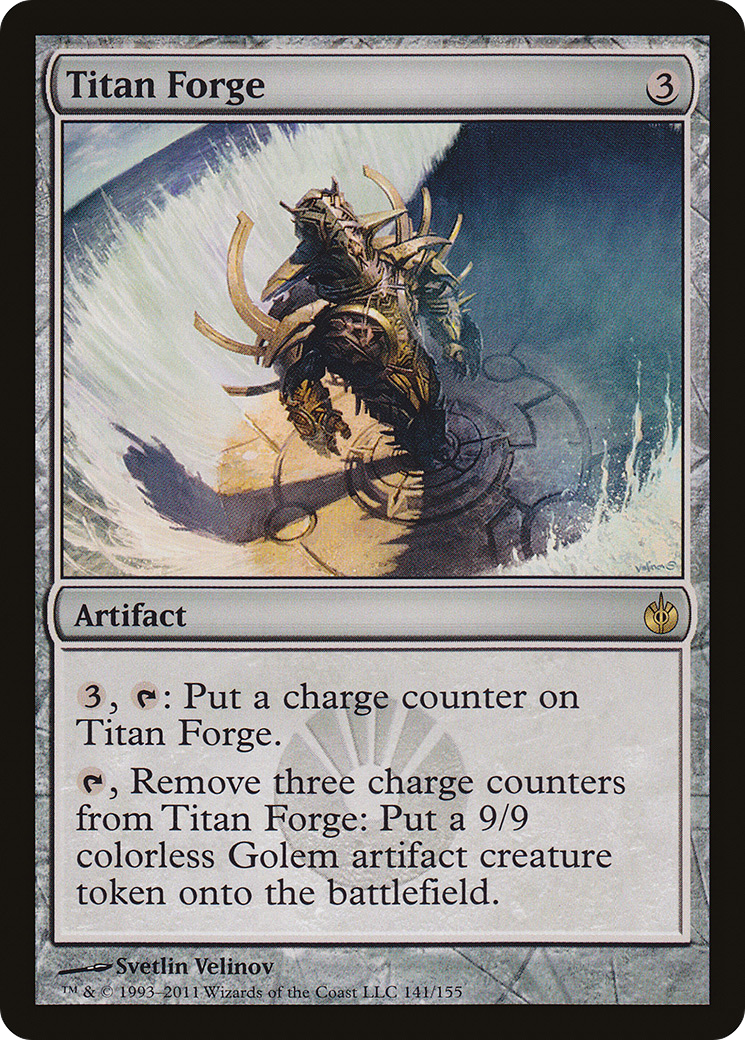 Titan Forge (MBS-141) - Mirrodin Besieged Foil