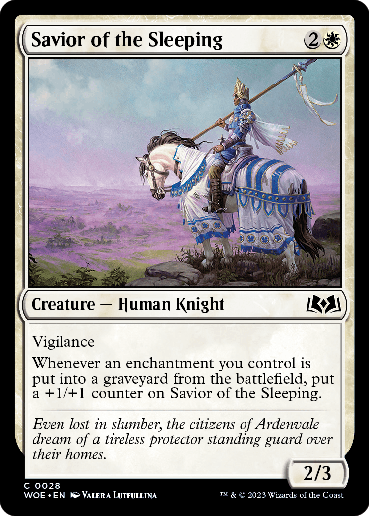 Savior of the Sleeping (WOE-028) - Wilds of Eldraine