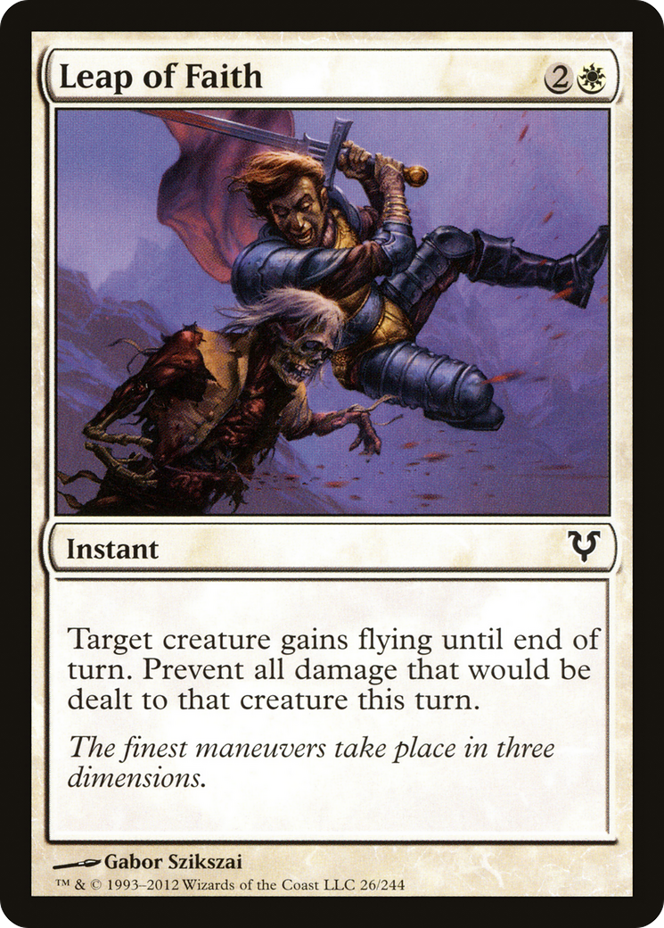 Leap of Faith (AVR-026) - Avacyn Restored