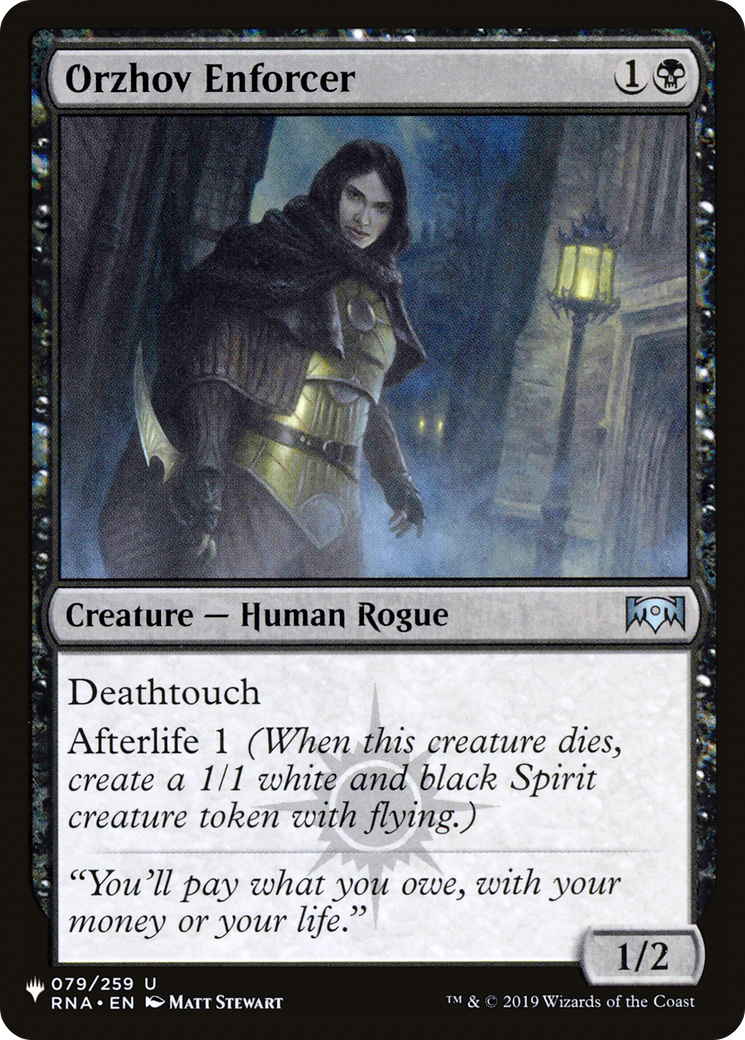 Orzhov Enforcer (LIST-RNA-79) - The List