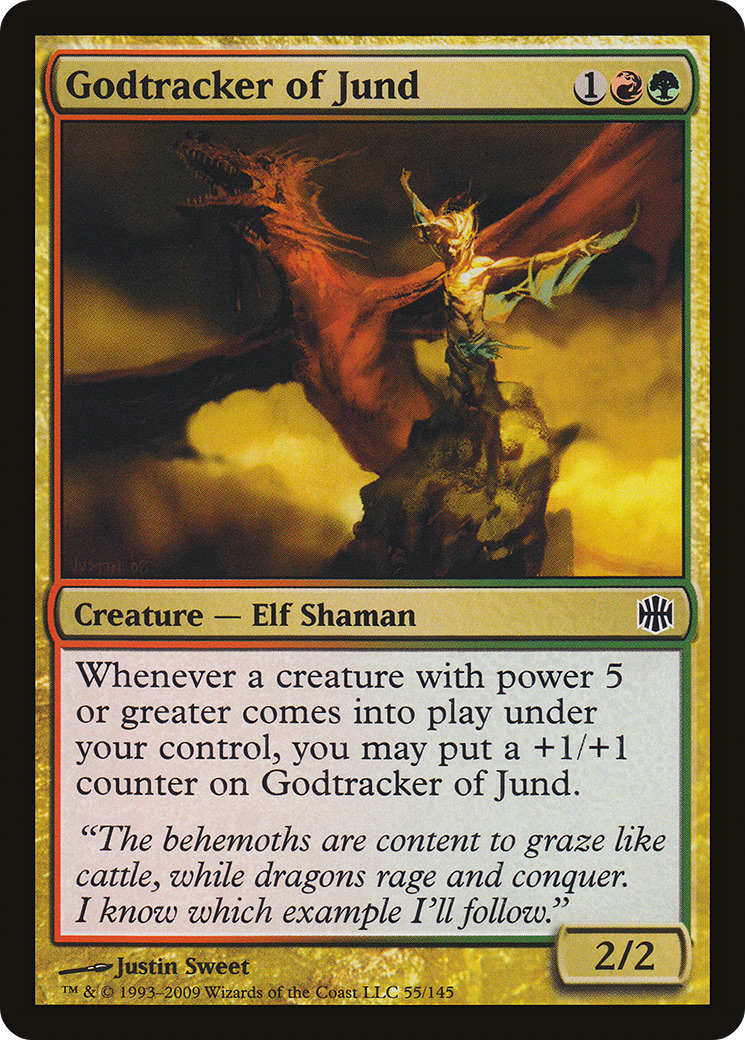 Godtracker of Jund (ARB-055) - Alara Reborn Foil