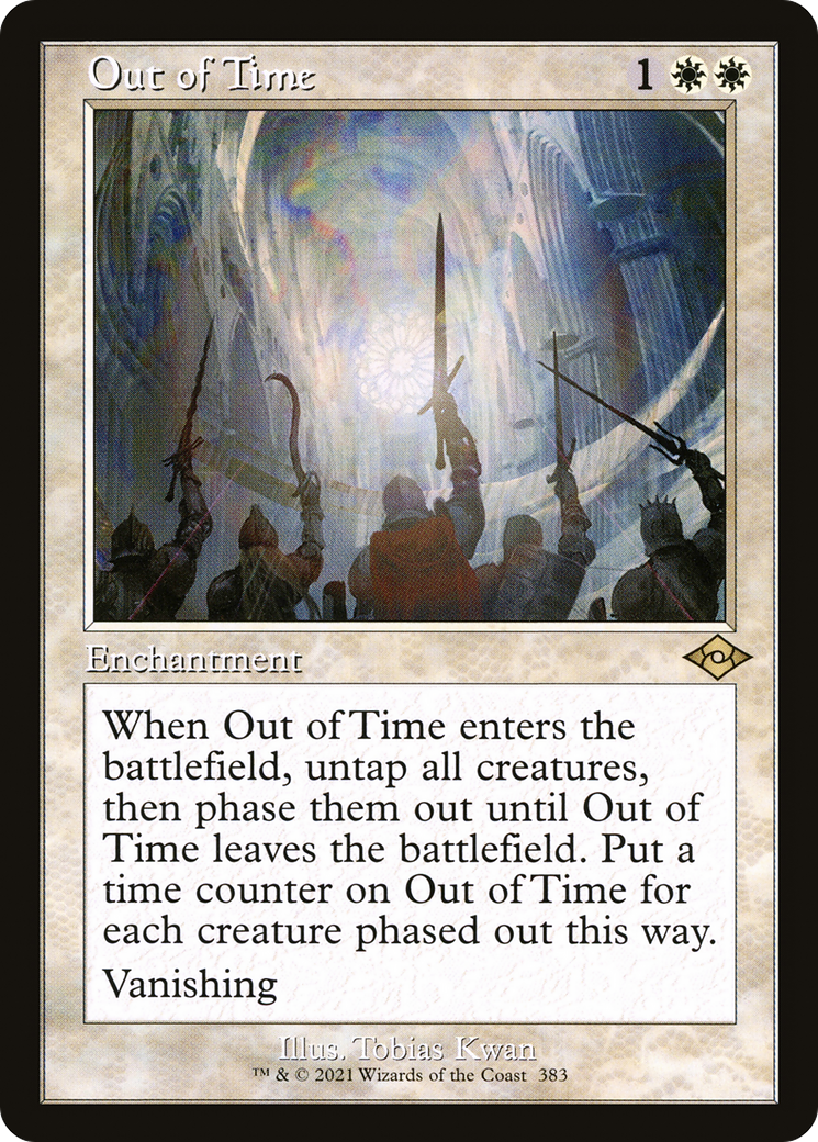 Out of Time (Retro Frame) (MH2-383) - Modern Horizons 2 Foil