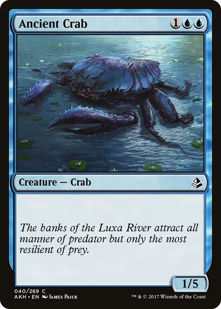 Ancient Crab (AKH-040) - Amonkhet Foil