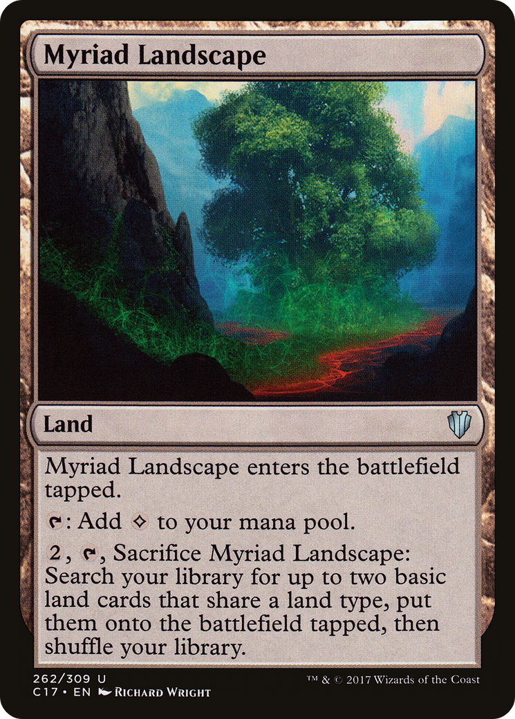 Myriad Landscape (C17-262) - Commander 2017