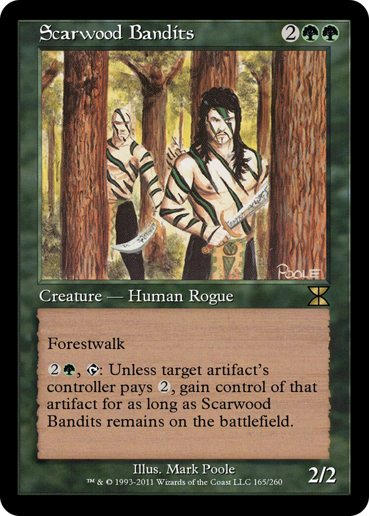 Scarwood Bandits (ME4-165) - Masters Edition IV Foil
