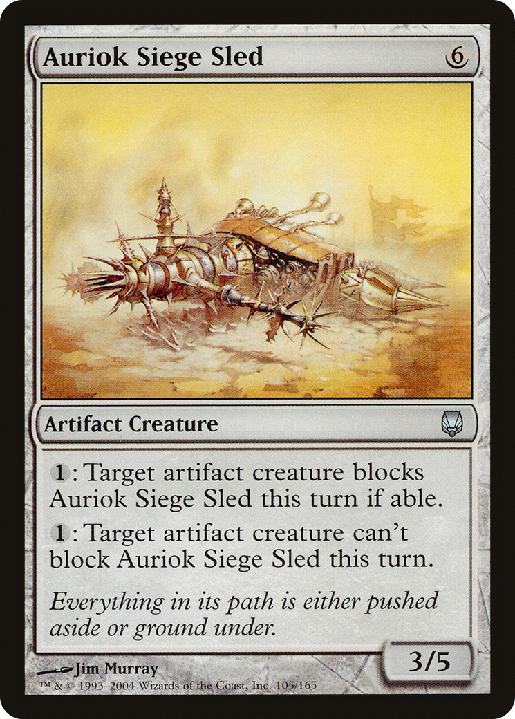 Auriok Siege Sled (DST-105) - Darksteel Foil