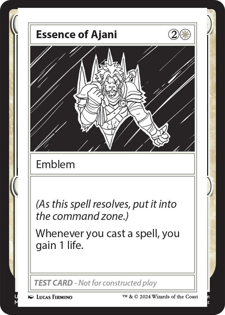 Essence of Ajani (MB2-513) - Mystery Booster 2