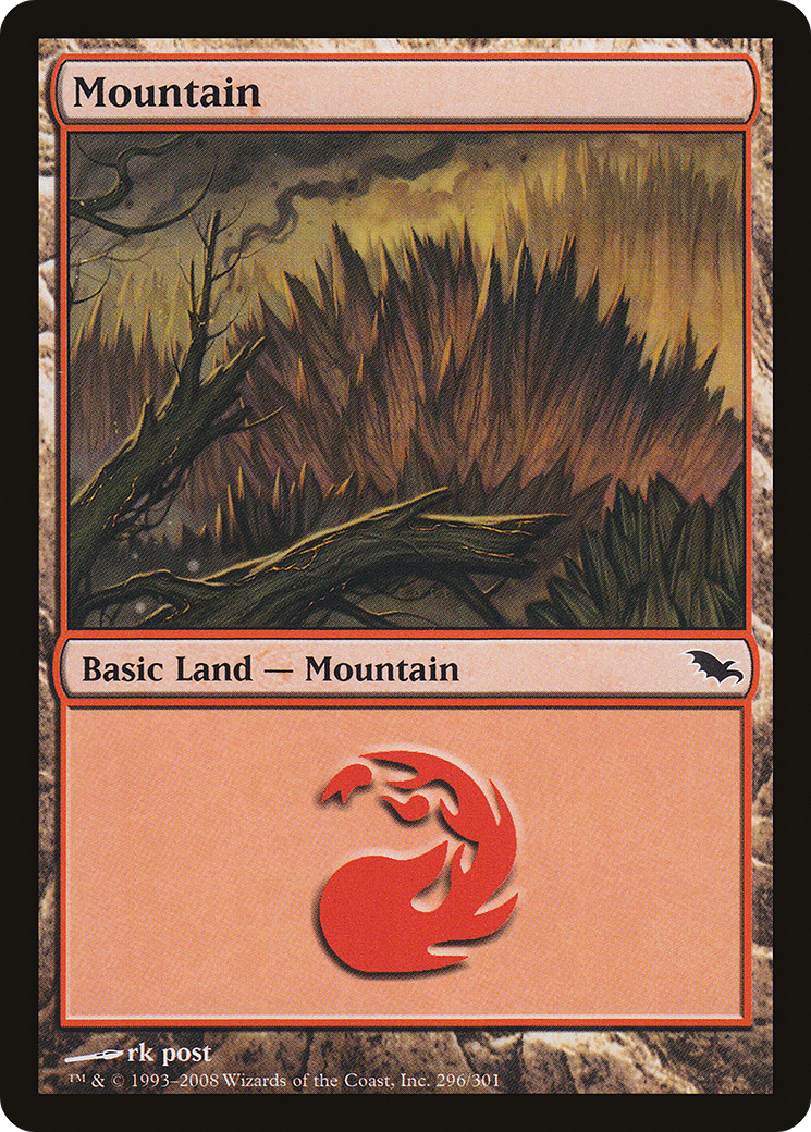 Mountain (296) (SHM-296) - Shadowmoor