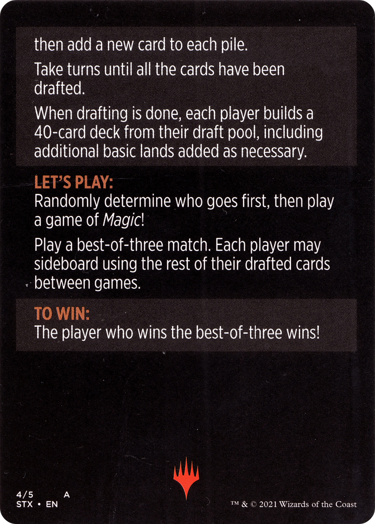 Winchester Draft // Winchester Draft (cont'd) (MSTX-004) - Strixhaven: School of Mages Minigames