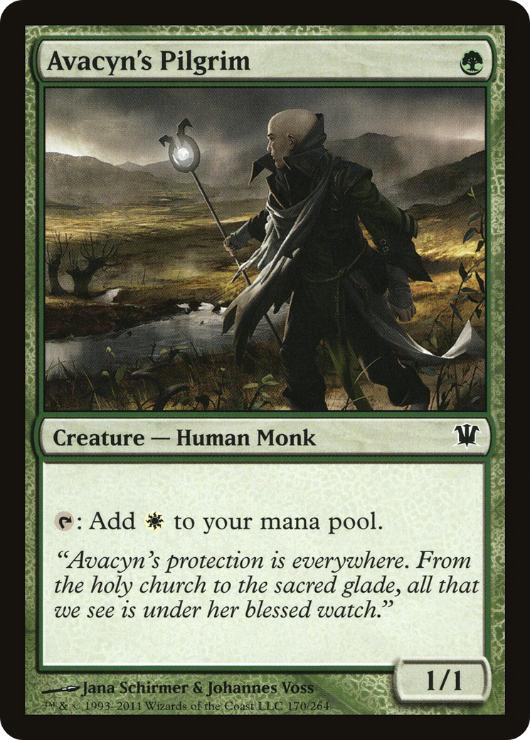 Avacyn's Pilgrim (ISD-170) - Innistrad