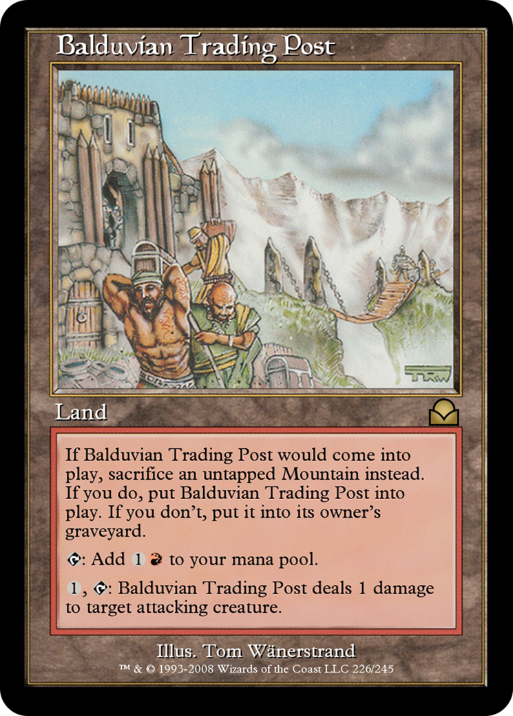 Balduvian Trading Post (ME2-226) - Masters Edition II Foil