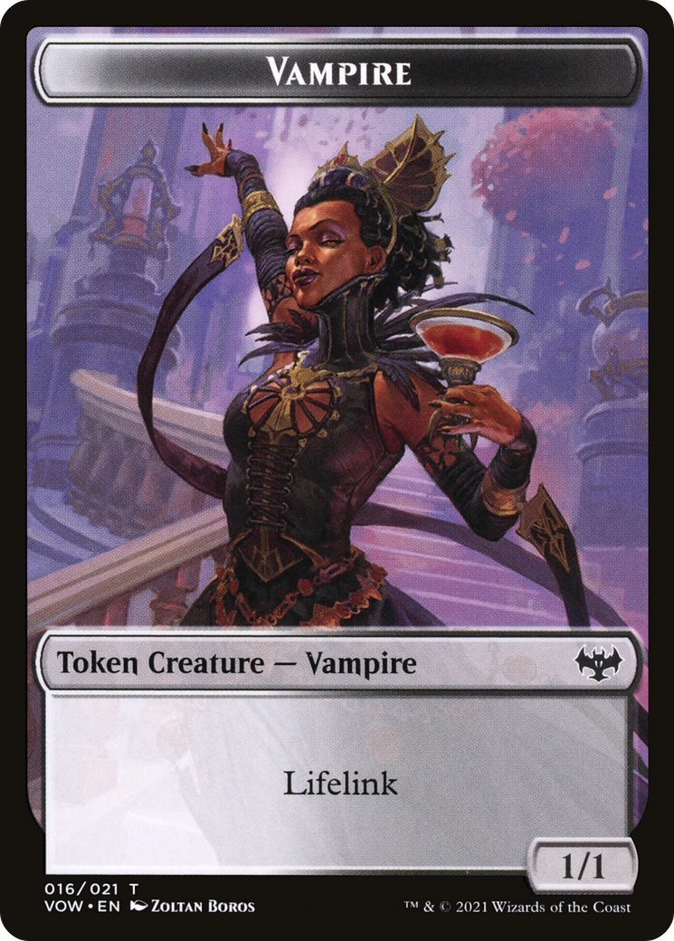 Vampire (TVOW-016) - Innistrad: Crimson Vow Tokens Foil