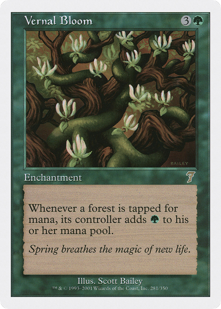 Vernal Bloom (7ED-281) - 7th Edition