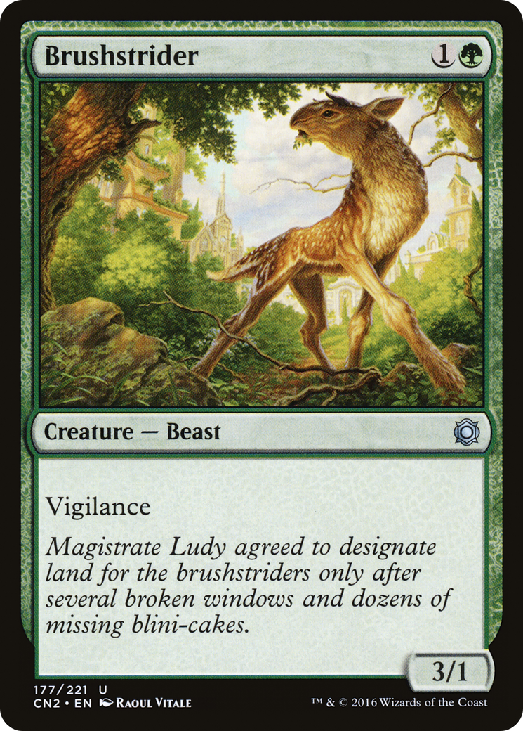 Brushstrider (CN2-177) - Conspiracy: Take the Crown Foil