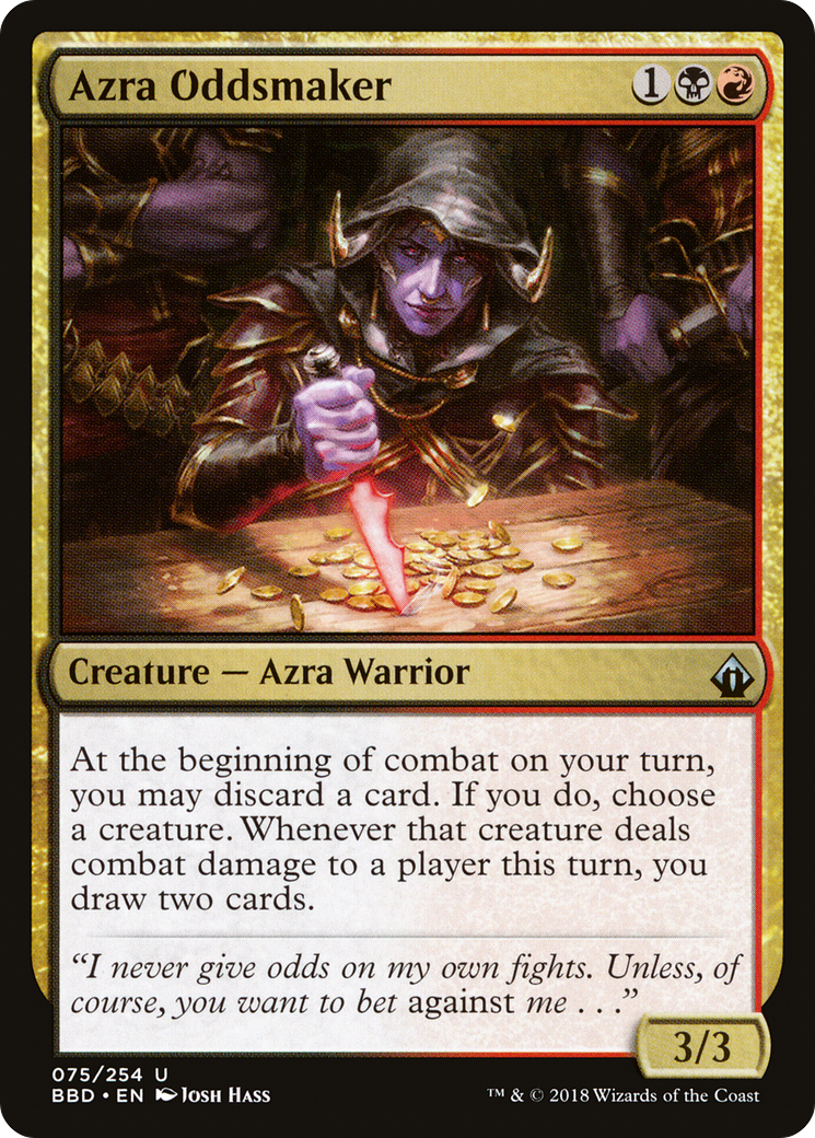 Azra Oddsmaker (BBD-075) - Battlebond