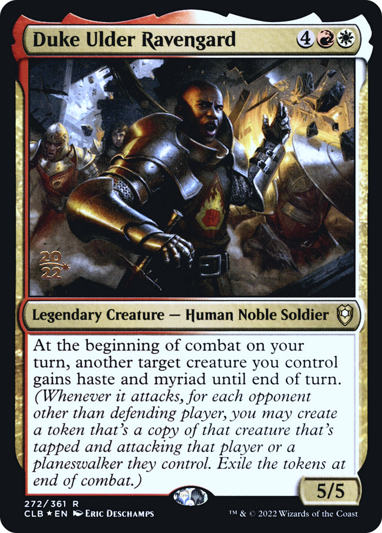 Duke Ulder Ravengard (PRE-272) - Battle for Baldur's Gate Promos Foil