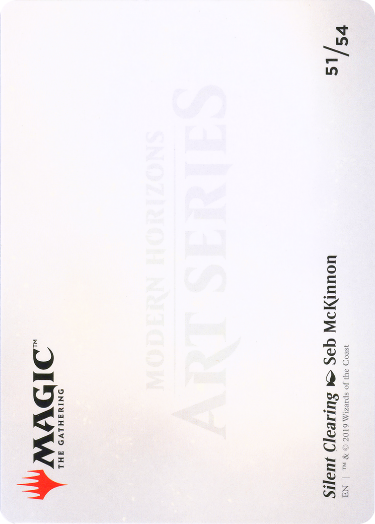 Silent Clearing // Silent Clearing (AMH1-051) - Modern Horizons Art Series (Borderless)