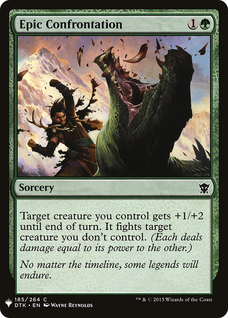 Epic Confrontation (LIST-DTK-185) - The List
