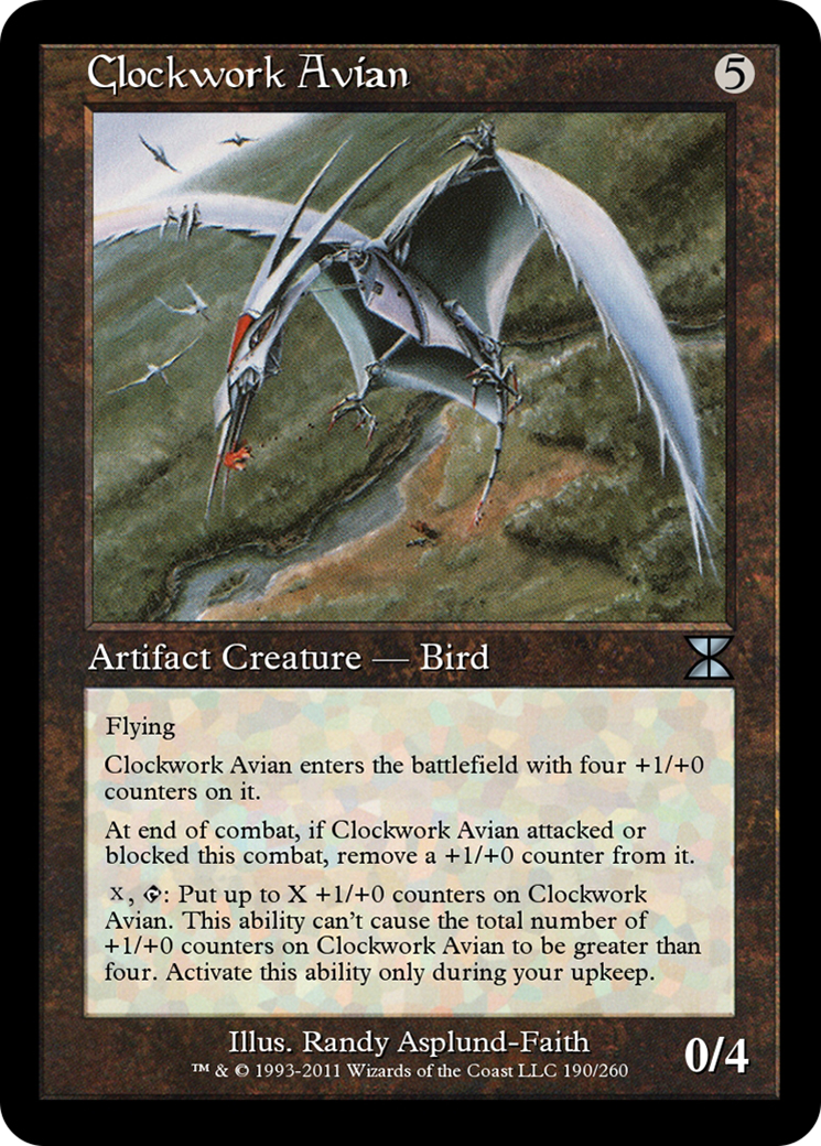 Clockwork Avian (ME4-190) - Masters Edition IV Foil