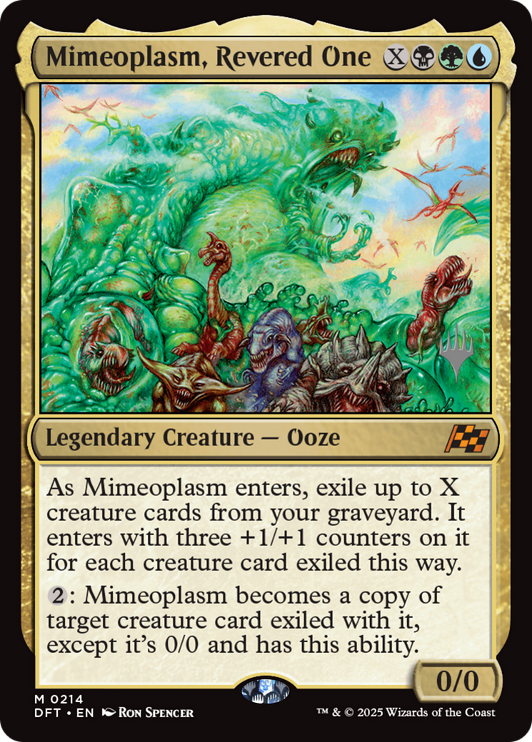 Mimeoplasm, Revered One (PPDFT-214) - Promo Pack: Aetherdrift