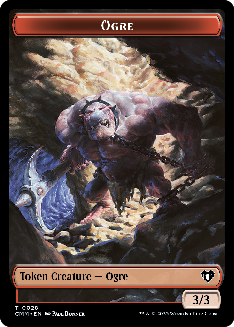 Ogre (TCMM-028) - Commander Masters Tokens