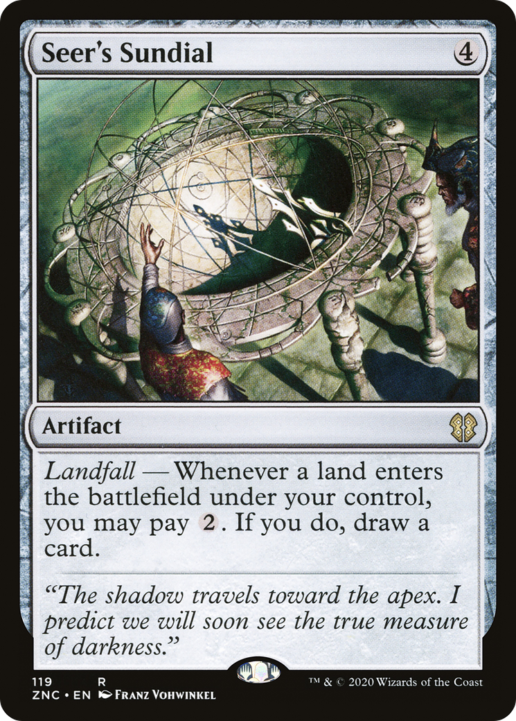 Seer's Sundial (ZNC-119) - Zendikar Rising Commander