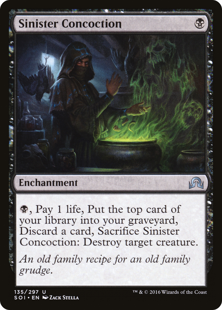 Sinister Concoction (SOI-135) - Shadows over Innistrad Foil