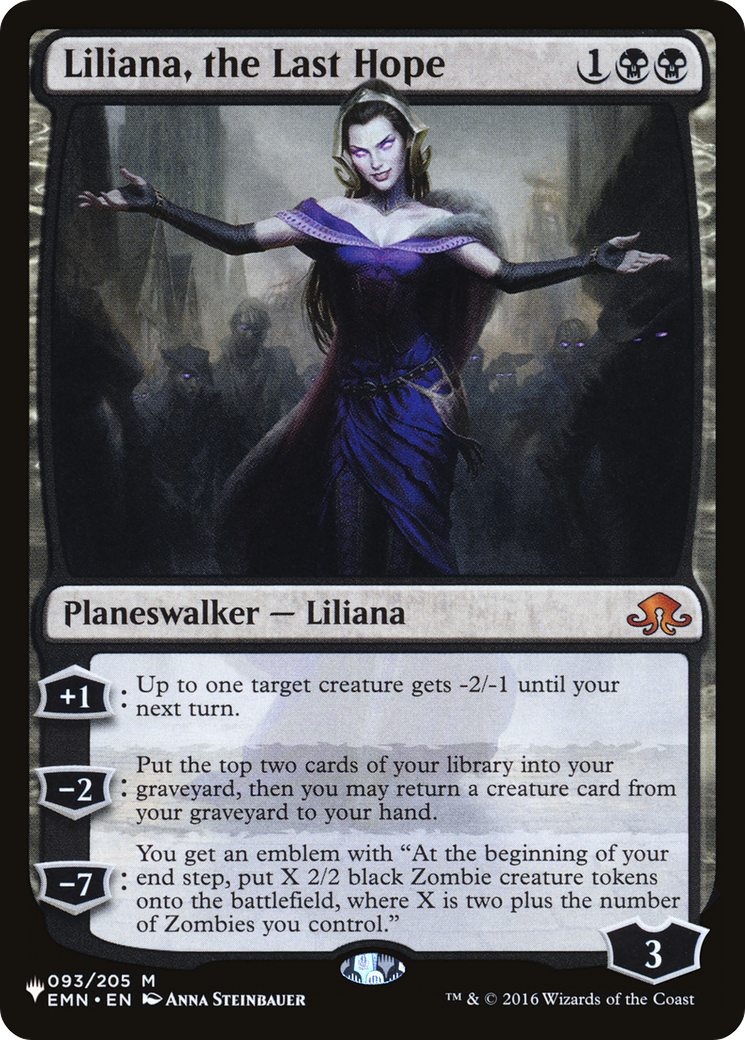 Liliana, the Last Hope (LIST-EMN-93) - The List