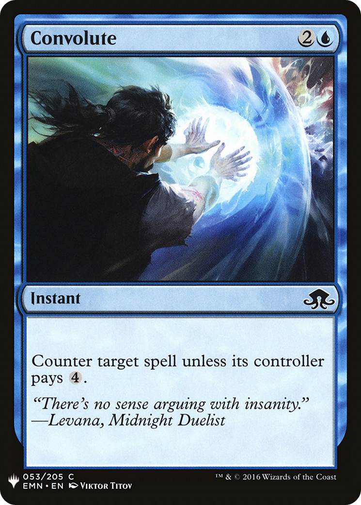 Convolute (LIST-EMN-53) - The List