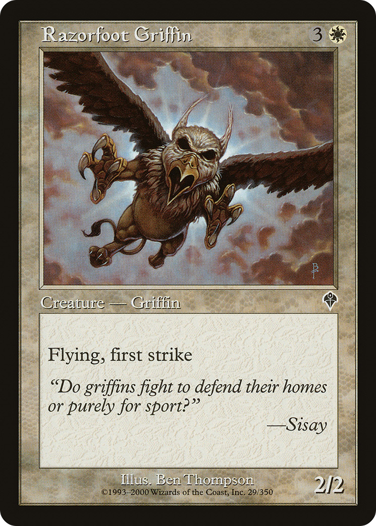 Razorfoot Griffin (INV-029) - Invasion