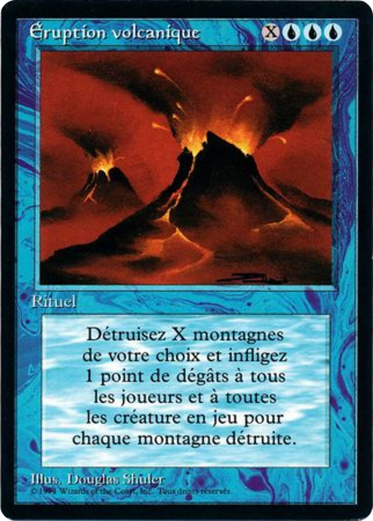Volcanic Eruption (FBB-) - Foreign Black Border