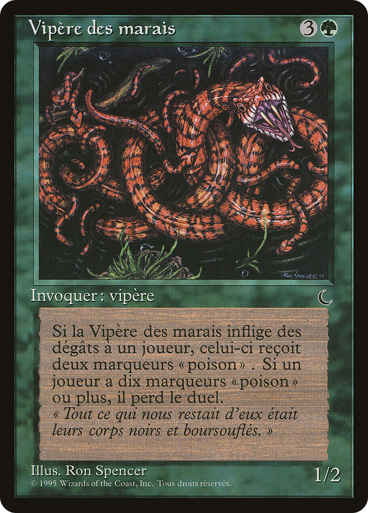 Marsh Viper (French) - "Vipere des marais" (REN-) - Renaissance