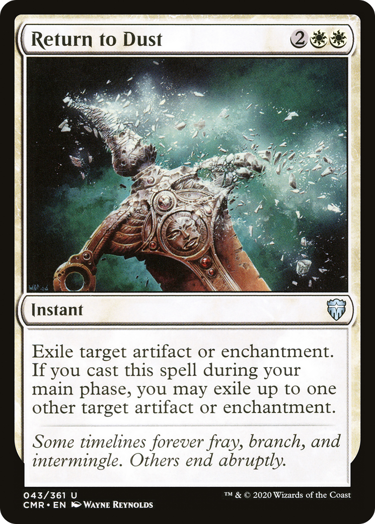 Return to Dust (43) (CMR-043) - Commander Legends Foil