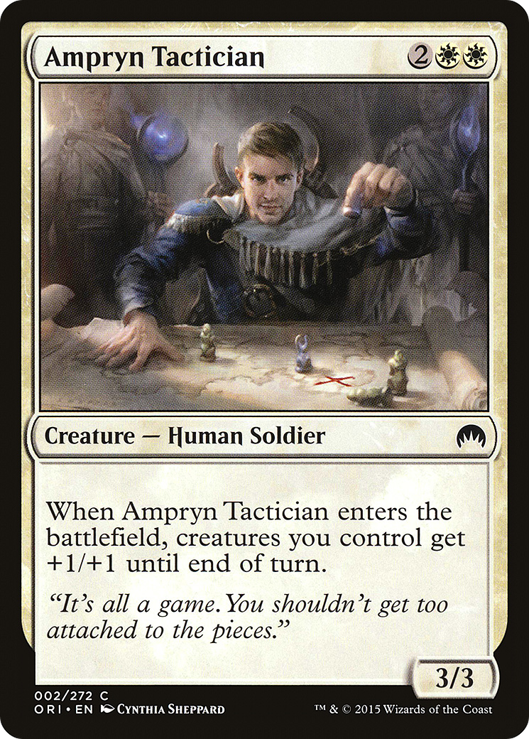 Ampryn Tactician (ORI-002) - Magic Origins