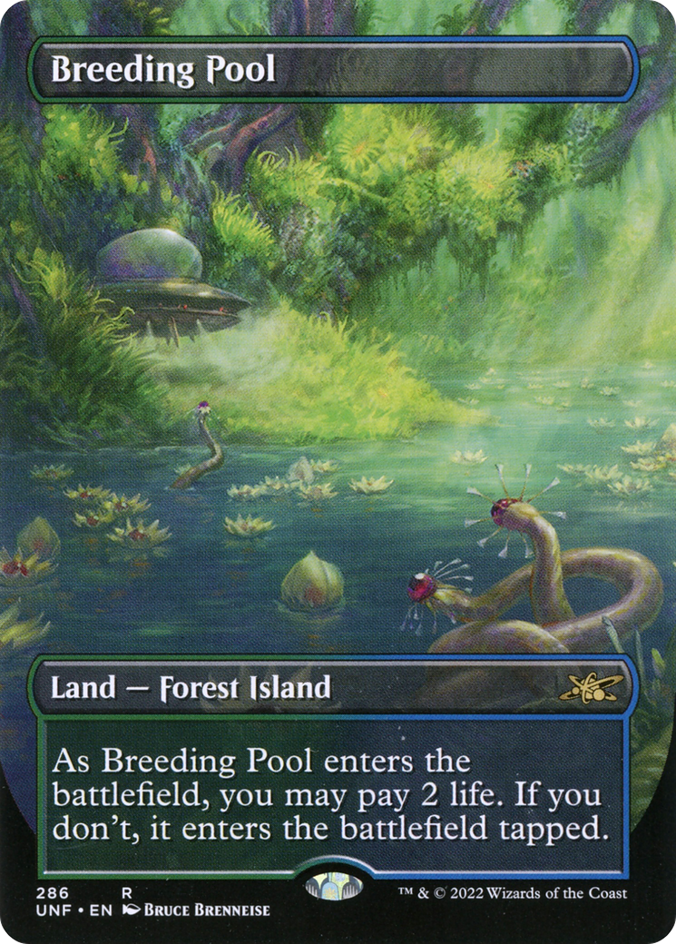 Breeding Pool (Borderless) (UNF-286) - Unfinity Foil