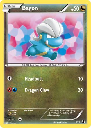 Bagon 006  - Holofoil Dragon Vault - Holo Rare