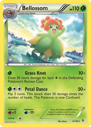 Bellossom  Boundaries Crossed - Rare