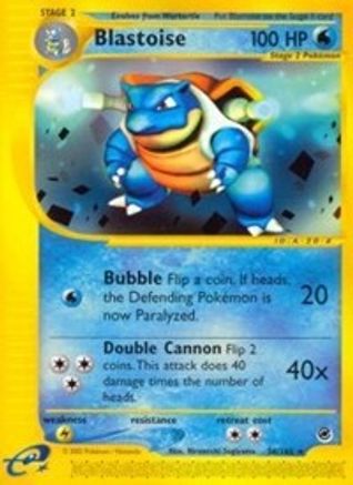 Blastoise (36)  - Reverse Holofoil Expedition - Rare