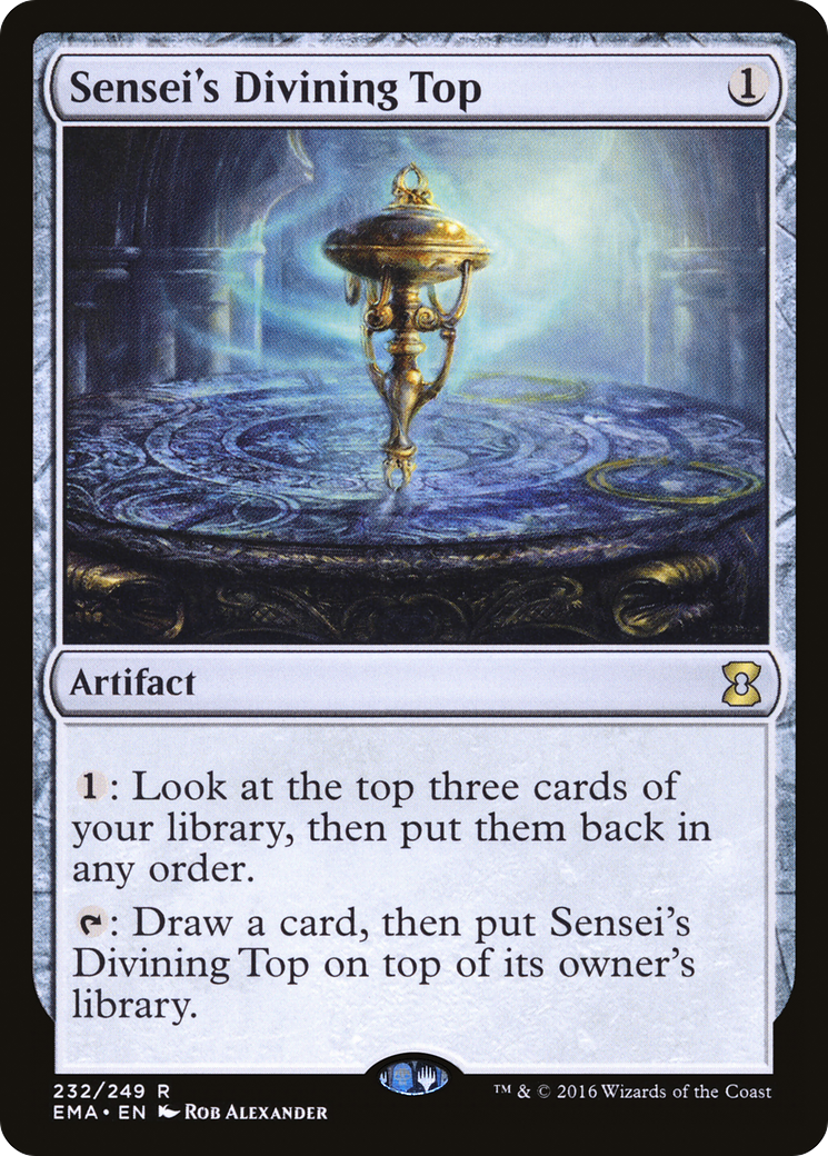 Sensei's Divining Top (EMA-232) - Eternal Masters