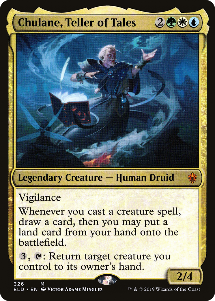 Chulane, Teller of Tales (ELD-326) - Throne of Eldraine Foil