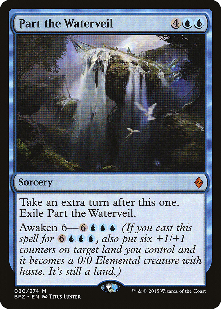 Part the Waterveil (BFZ-080) - Battle for Zendikar