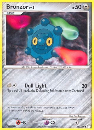 Bronzor 074  Mysterious Treasures - Common