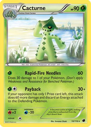 Cacturne  Plasma Freeze - Rare