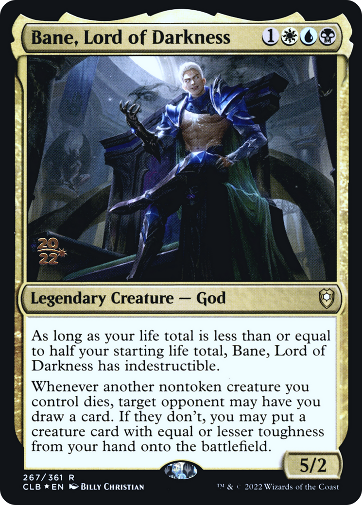 Bane, Lord of Darkness (PRE-267) - Battle for Baldur's Gate Promos Foil