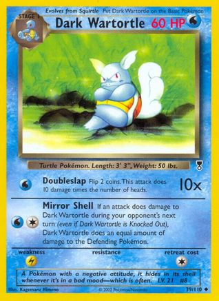 Dark Wartortle 039  - Reverse Holofoil Legendary Collection - Uncommon