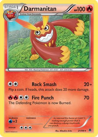 Darmanitan  Emerging Powers - Rare