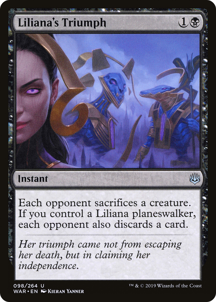 Liliana's Triumph (WAR-098) - War of the Spark