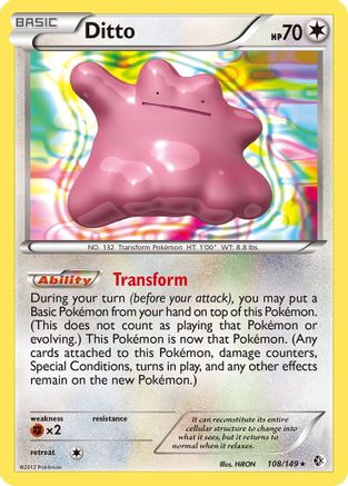 Ditto  - Holofoil Boundaries Crossed - Holo Rare